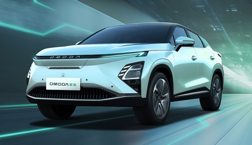 chery omoda e5
