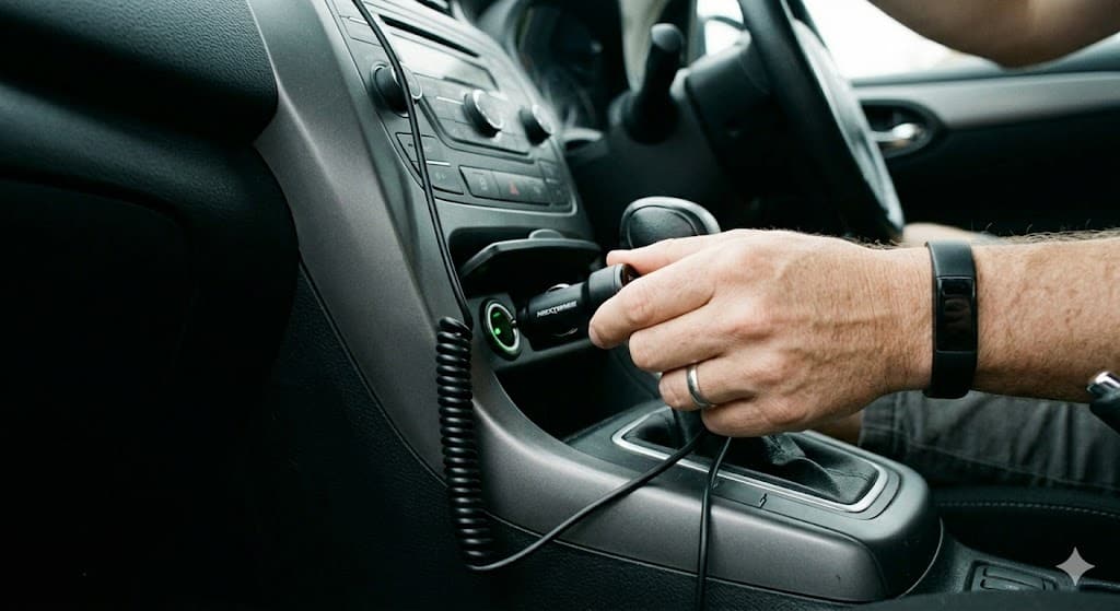 step 5 connect power and test